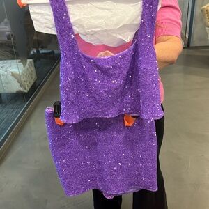 Show me your Mumu two piece set. Worn once and dry cleaned after!